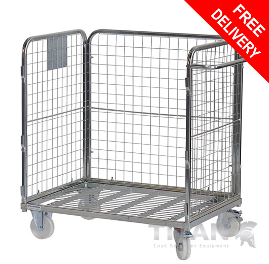 Three Sided Compact Merchandise Picking Trolley (20.MT6)