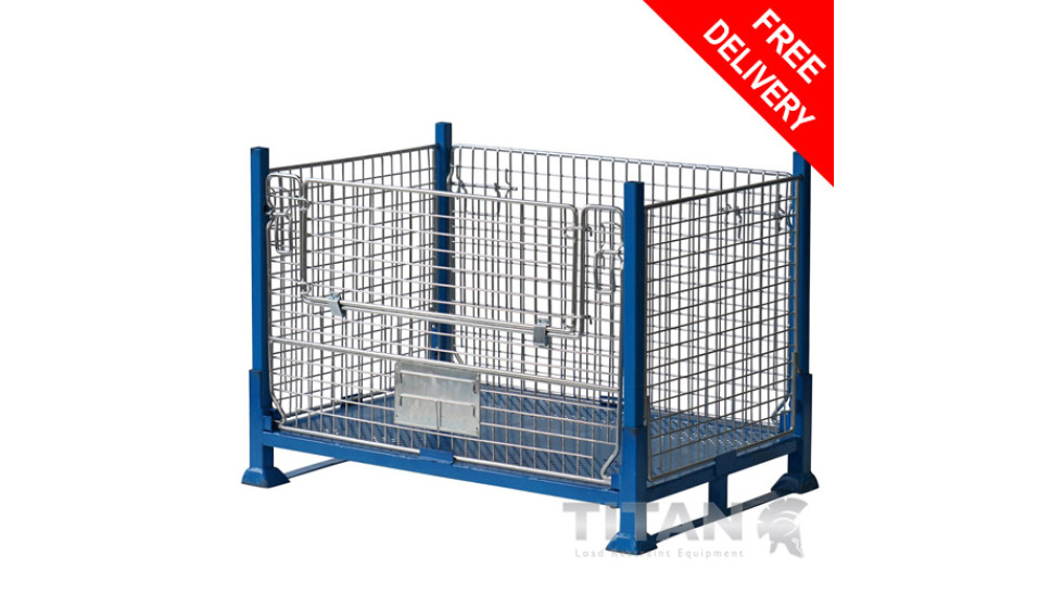 New Wire Mesh Pallet Cage Stillage