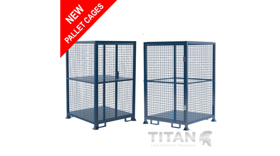 NEW Full Security Pallet Cages: The Ultimate Solution for Heavy-Duty Storage