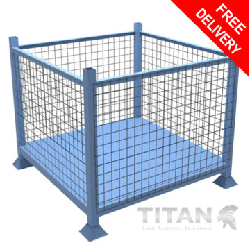 Metal Mesh Sheet Stillage (Stackable) H730 x W1130 x D1130mm