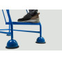 Safety Steps with Platform Guard, Short Handrail, 5 Tread, Working Height 2.77m