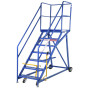 Steptek Heavy Duty Steps with Narrow Base and Hand Lock Lever 7 Tread