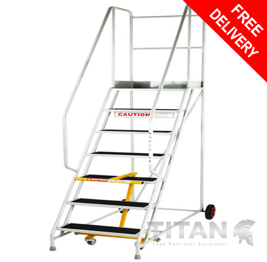 Steptek Economy Steps with Anti Ascent Safety Bar 8 Tread