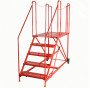 Truck Dock Platform Steps 7 Tread Platform Height 1.61m with Handlock 