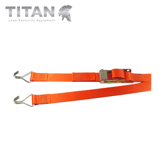 Internal Box Van Strap Heavy Duty Buckle with Claw Hooks 2000kg