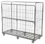 Super Jumbo Roll Container 4 Sided Half Drop Gate Demountable