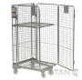 4 Sided Nestable Roll Container + Integral Shelf