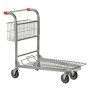 Stock Trolley with Fixed Basket – Nestable