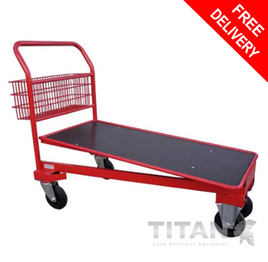 Cash and Carry Trolley (Red) 500kg Capacity