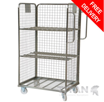 Merchandise Picking Trolley (20.MT1) Including Two Shelves